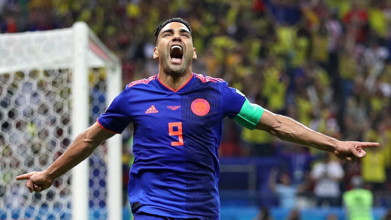 Falcao García gritó a rabear su gol ante Polonia en el Mundial 2018