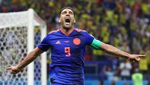 Falcao García gritó a rabear su gol ante Polonia en el Mundial 2018