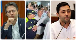 Daniel Quintero y el enfrentamiento que sostuvo con el concejal Sebastián López.