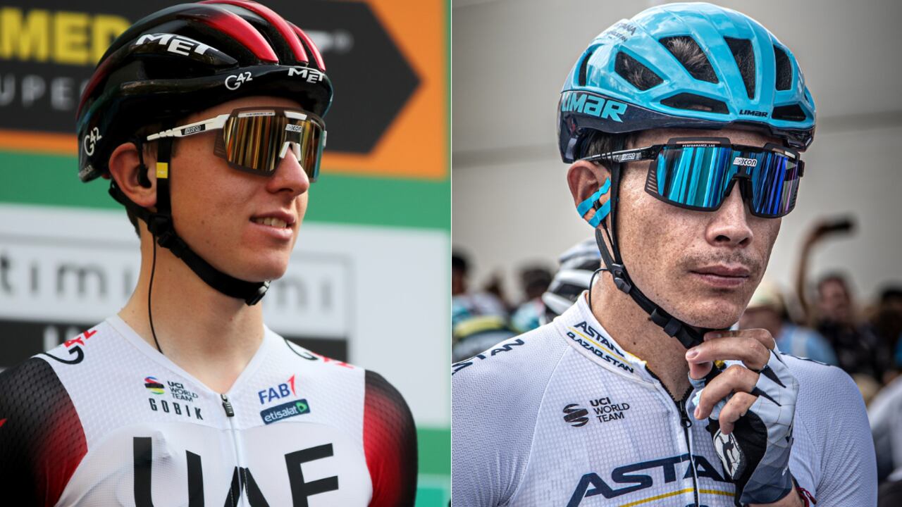 Tadej Pogacar elogio el nivel del ciclismo colombiano.