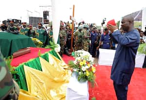 Exvicepresidente del Senado de Nigeria, Ike Ekweremadu.