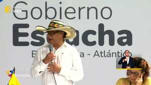Durante el encuentro con los barranquilleros, el presidente habló sobre la importancia de una reforma agraria.