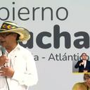 Durante el encuentro con los barranquilleros, el presidente habló sobre la importancia de una reforma agraria.