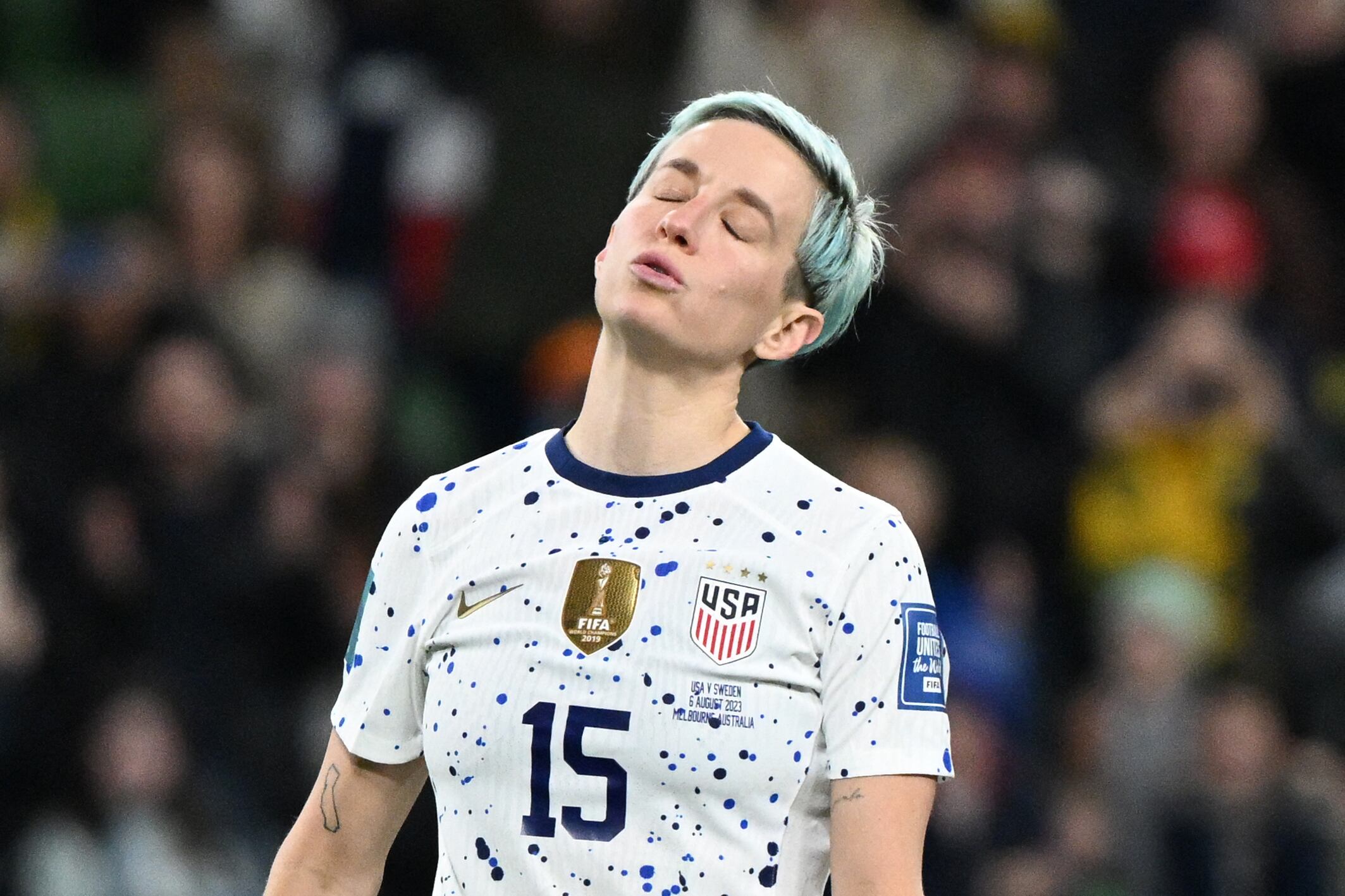 Megan Rapinoe se retirará de la Selección de Estados Unidos