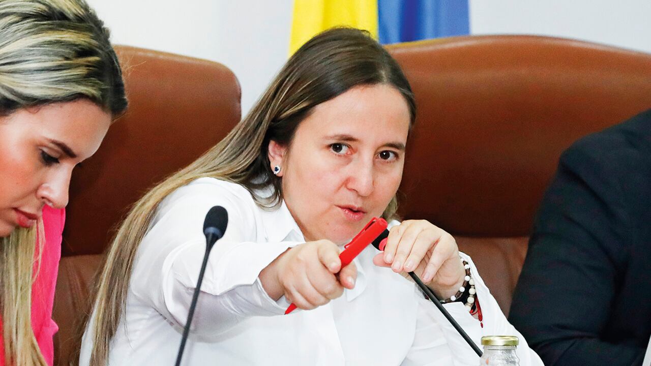 María Lopera Representante del Partido Liberal