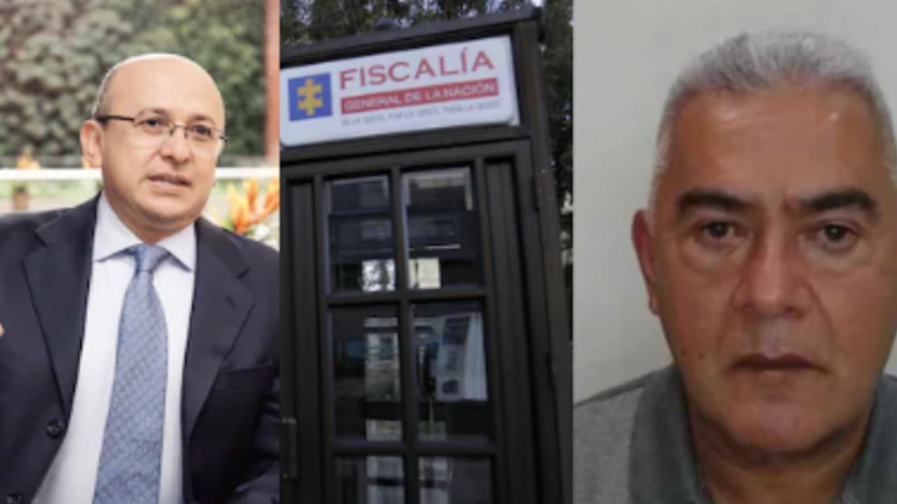 El exfiscal llegó a la Fiscalía, fuertemente escoltado y se metió a la Dirección de Asuntos Internacionales.