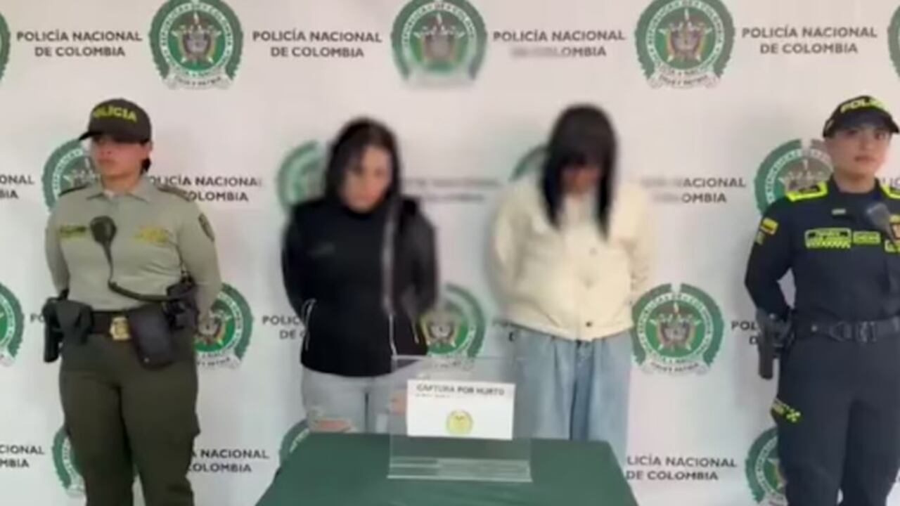 Las Maracuchas detenidas en Bogotá por el delito de hurto