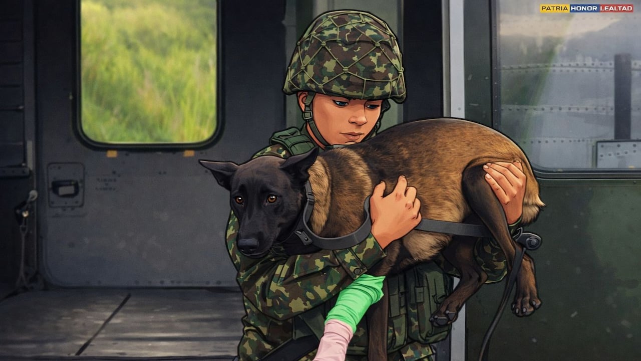 La Inteligencia Artificial convirtió rescate de Candy en un dibujo animado.