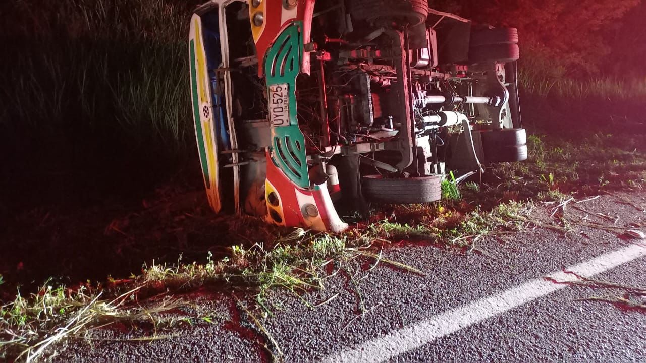 Accidente de tránsito en Atlántico.