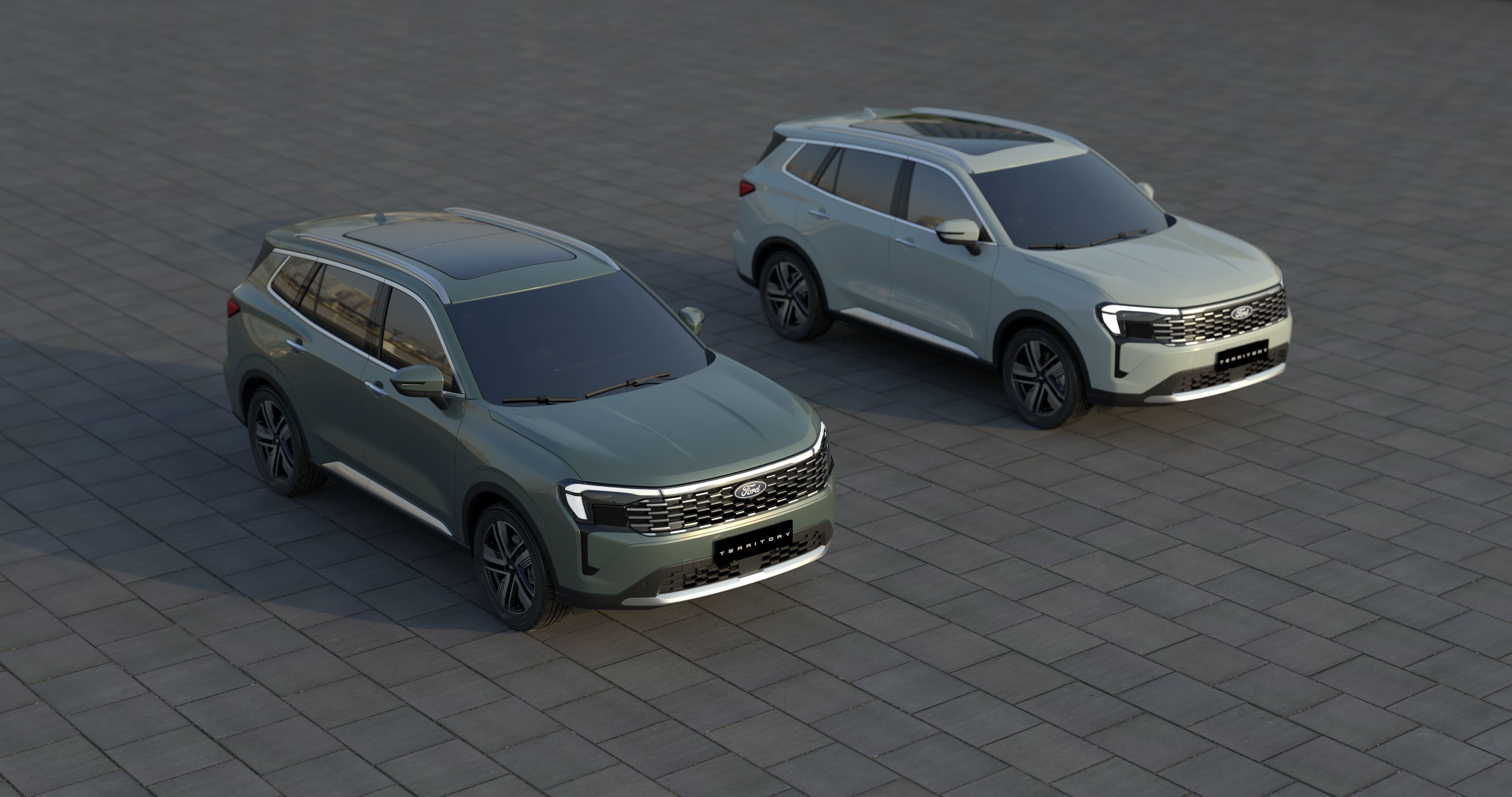 Ford Territory llegará al país en los próximos meses.