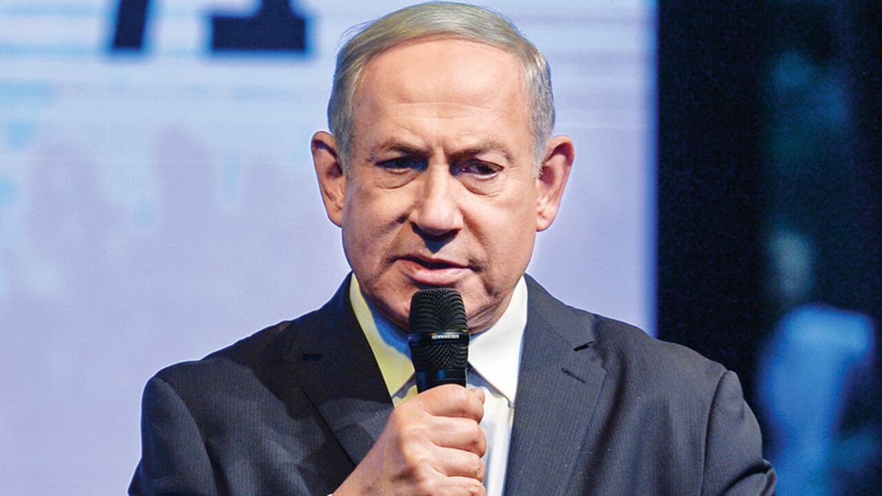 Benjamin Netanyahu, primer ministro de Israel.