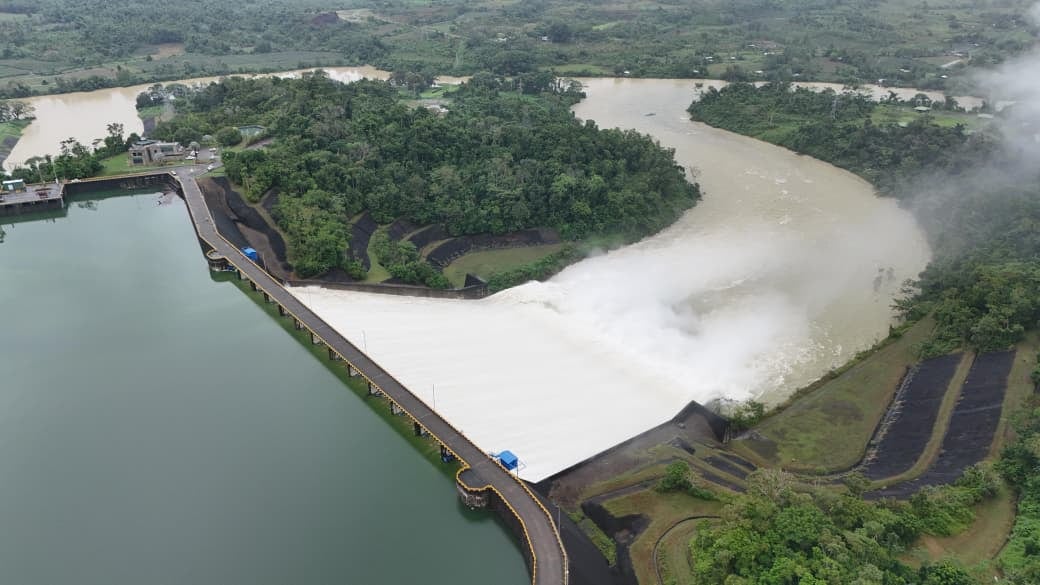 Embalse de Urrá, en el departamento de Córdoba