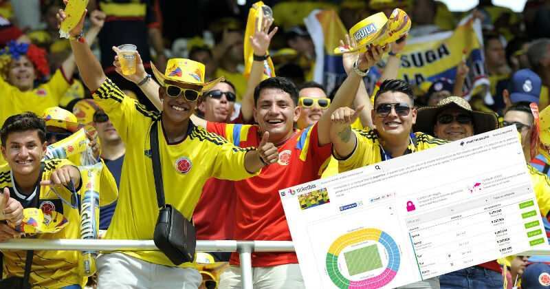 En la plataforma Ticketbis se pueden comprar boletas para el partido Colombia contra Argentina.