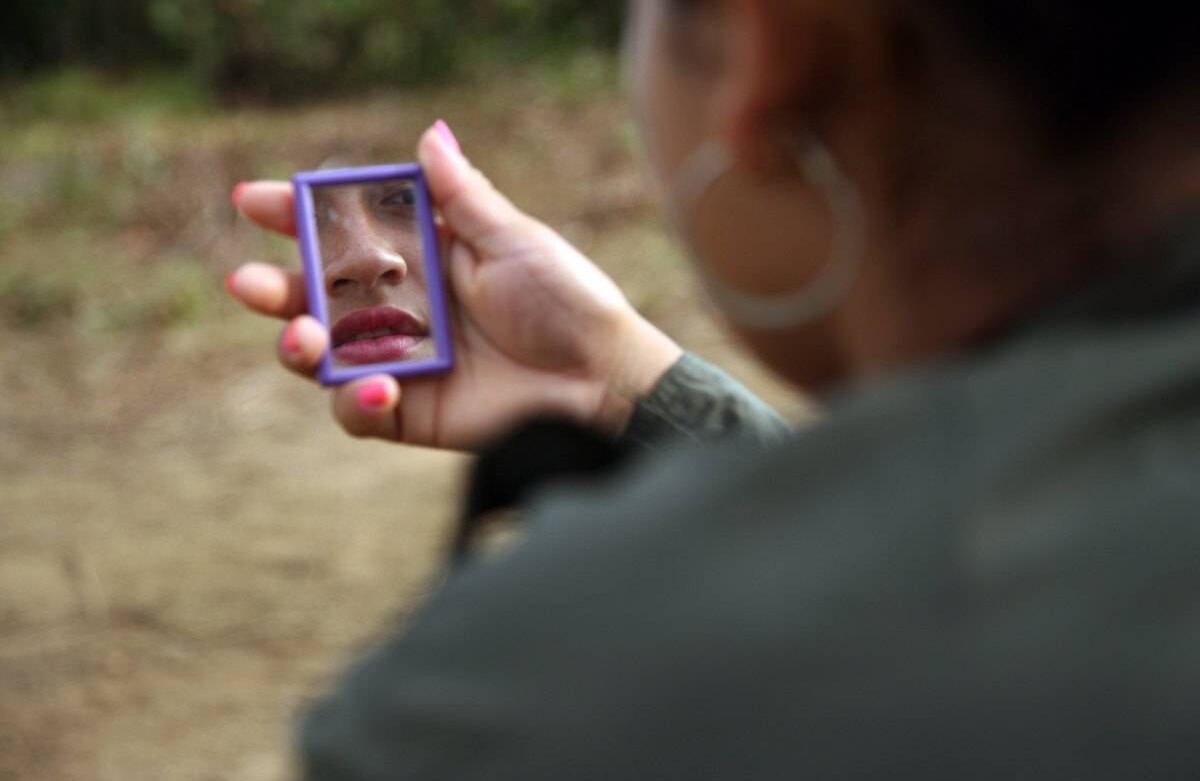 Campamento de las Farc en Llanos de Yari, el 29 de marzo de 2016. Foto: León Darío Peláez