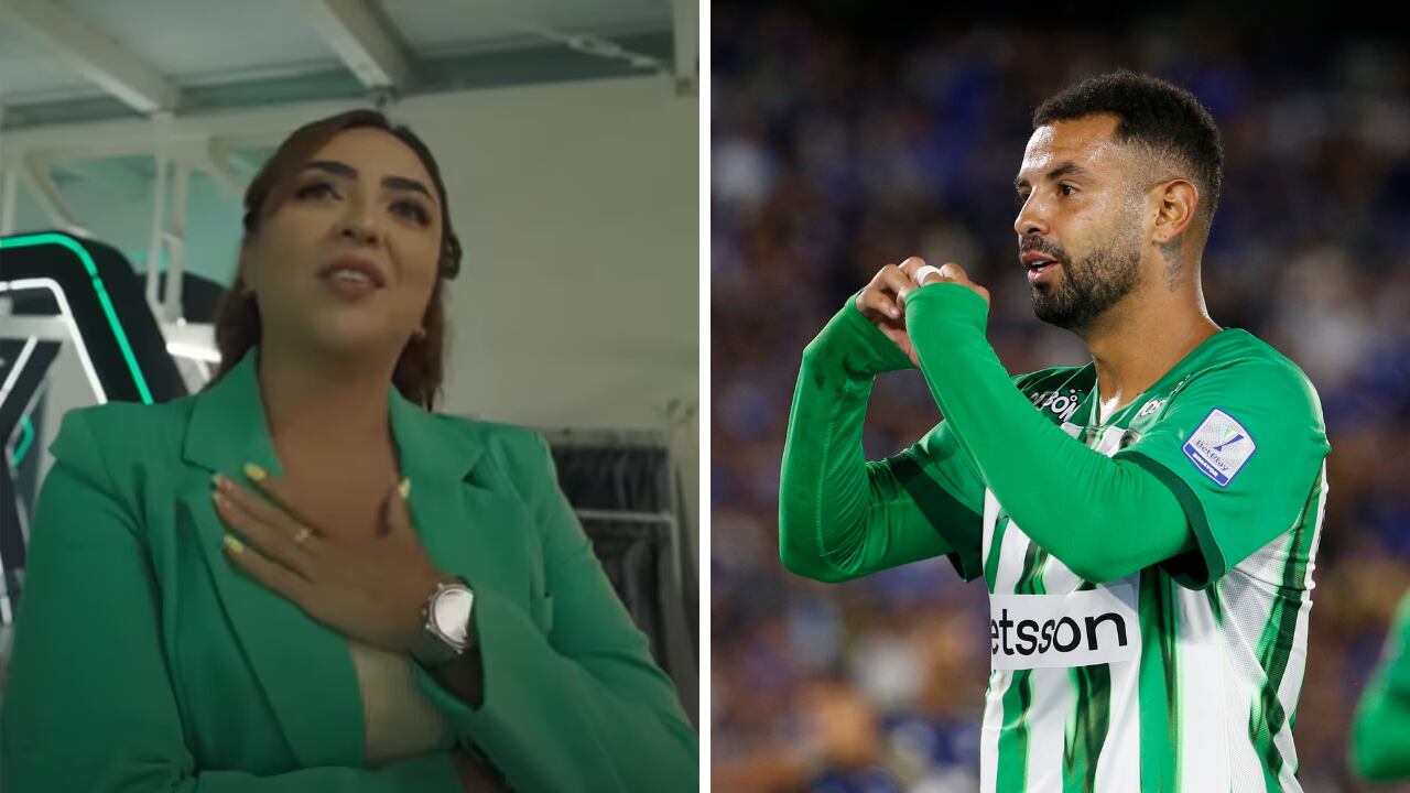 Edwin Cardona y su esposa,  Carolina Castaño