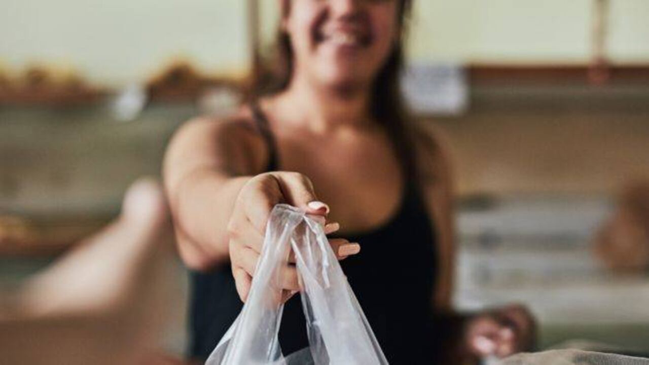 Las bolsas plásticas tardan cientos de años en descomponerse, según estimaciones. Su creador jamás pensó que la gente las botaría luego de usarlas una vez. Foto: Getty Images.
