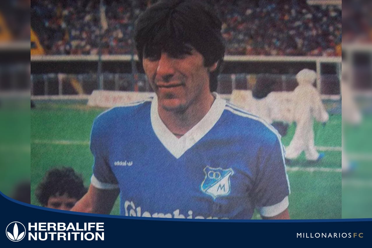 Pájaro Juárez en la década de los 80' en Millonarios