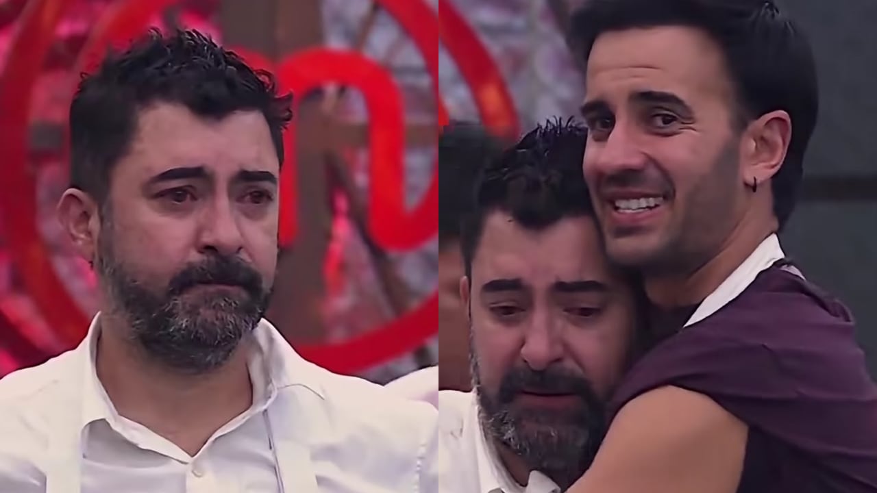 Iván Marín lloró en 'MasterChef Celebrity'.