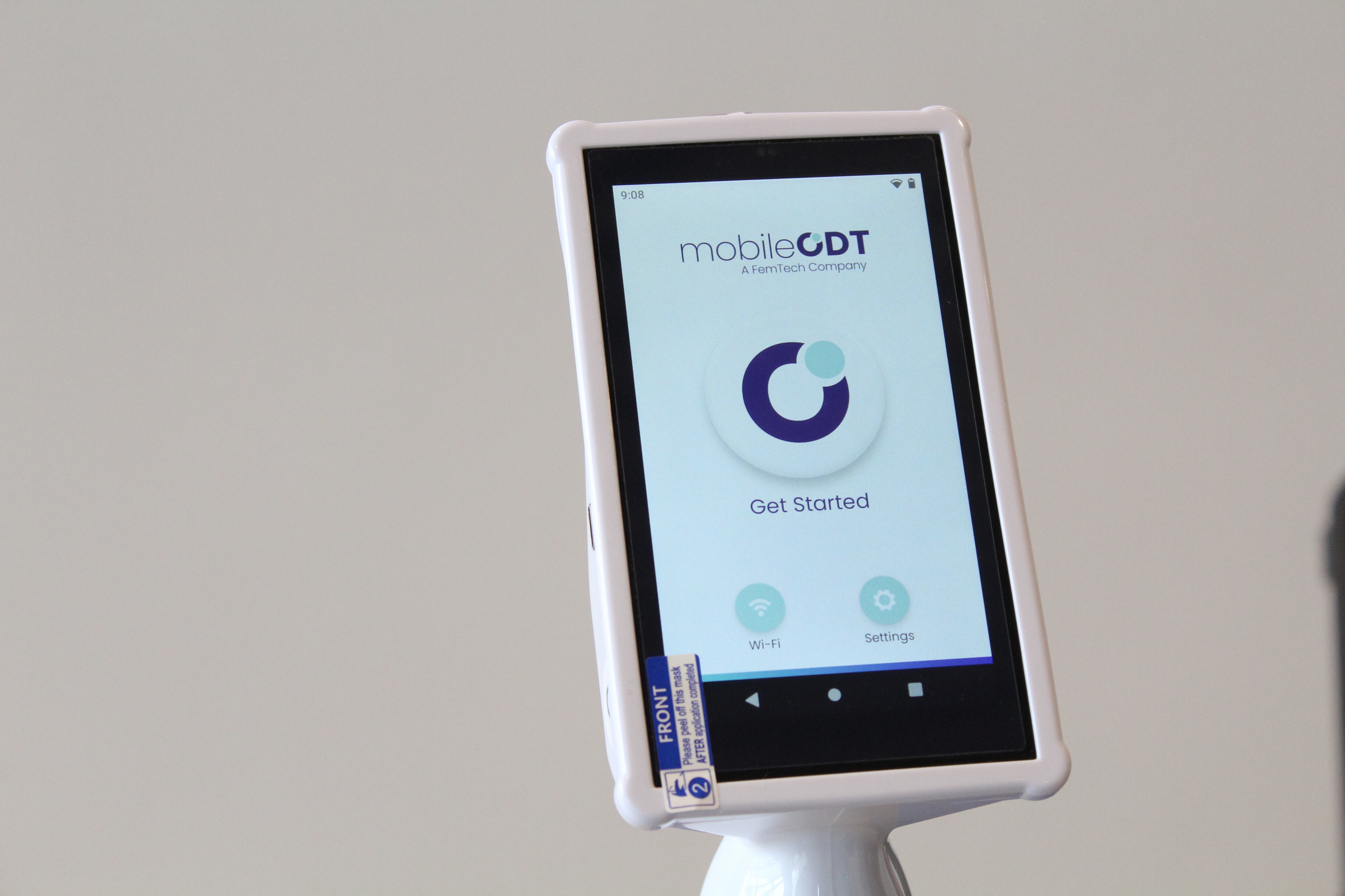 Tecnología Eva Pro donada por la embajada de Israel.