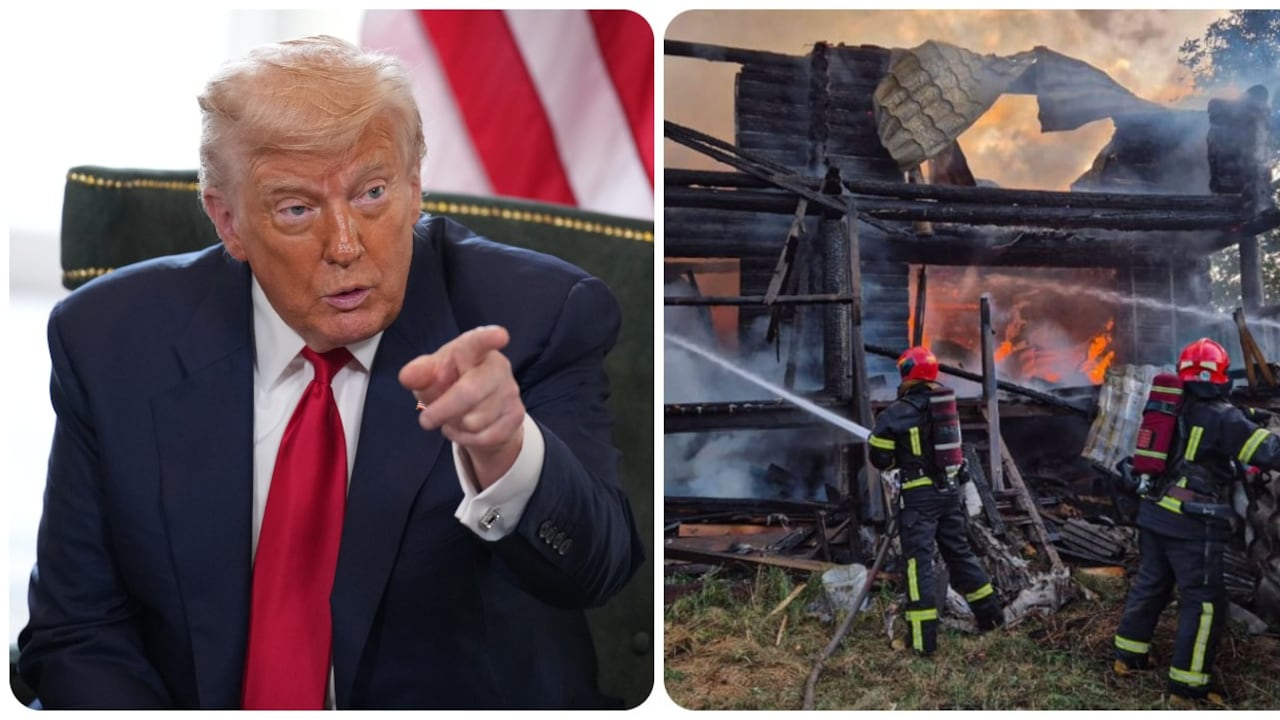 Trump declara su descontento con bombardeo ruso a fábrica de EE. UU. en Ucrania después de la cumbre en Alaska