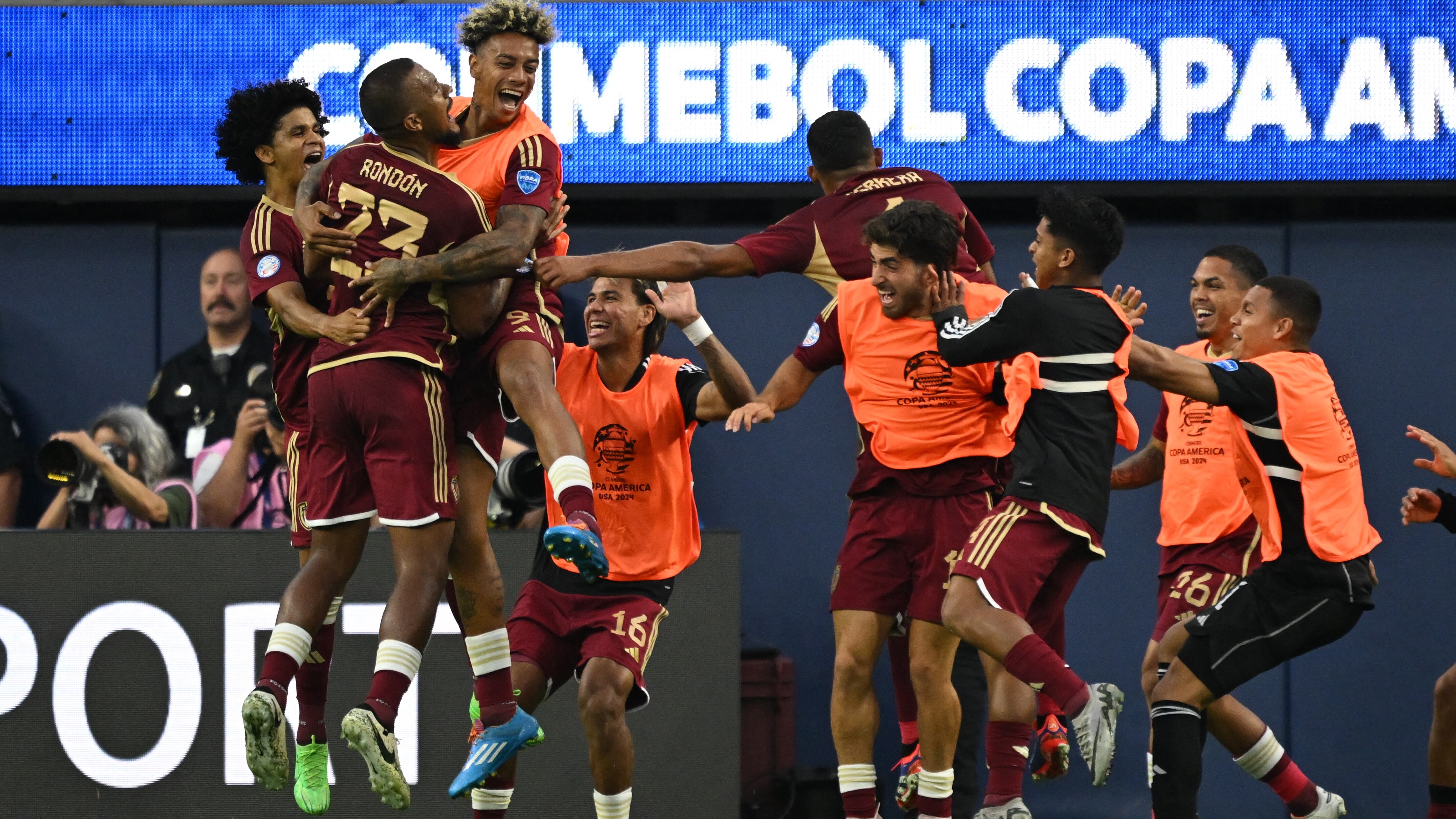 Venezuela vs México - fecha 2 - grupo B Copa América 2024.