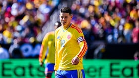 James Rodríguez, capitán de la Selección Colombia de mayores.