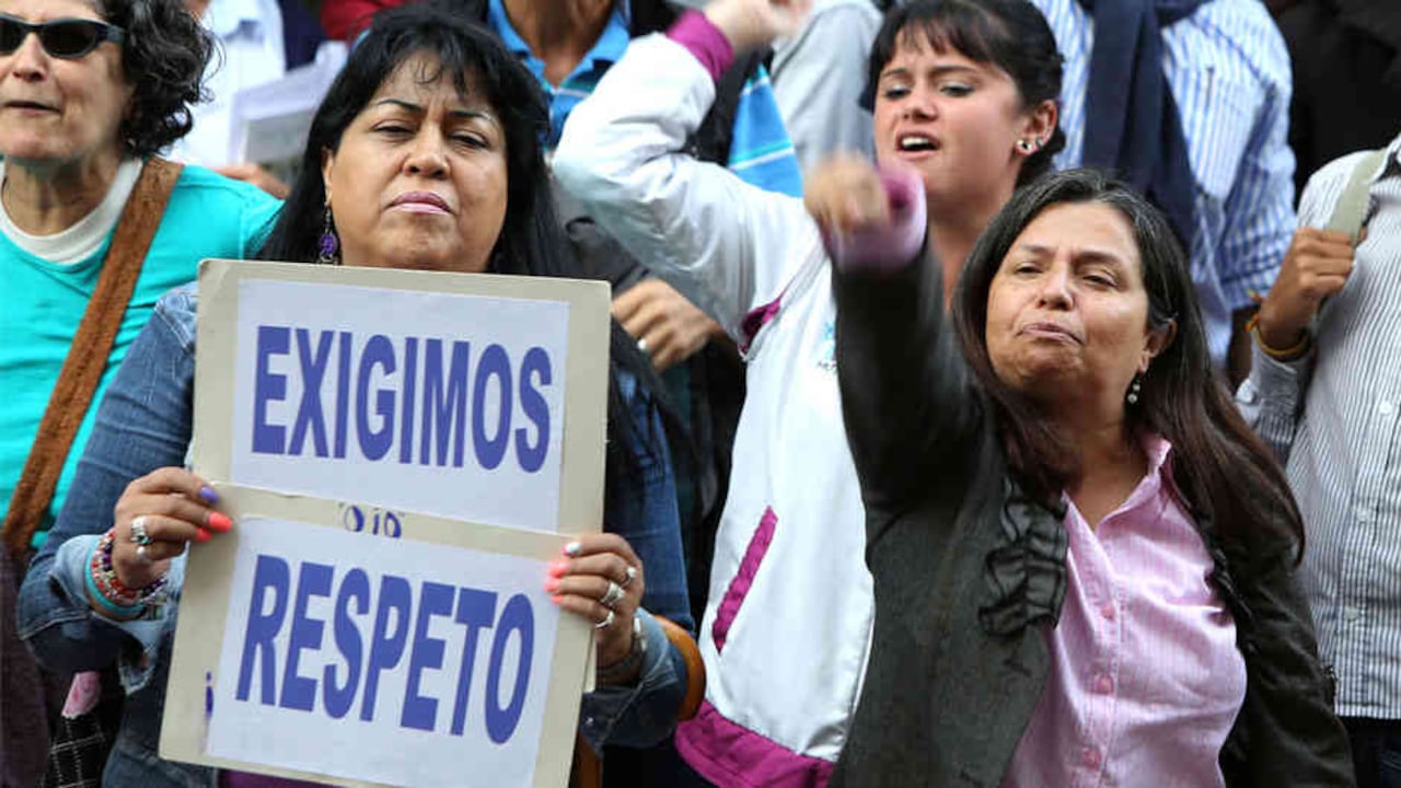 Marcha contra el feminicidio.