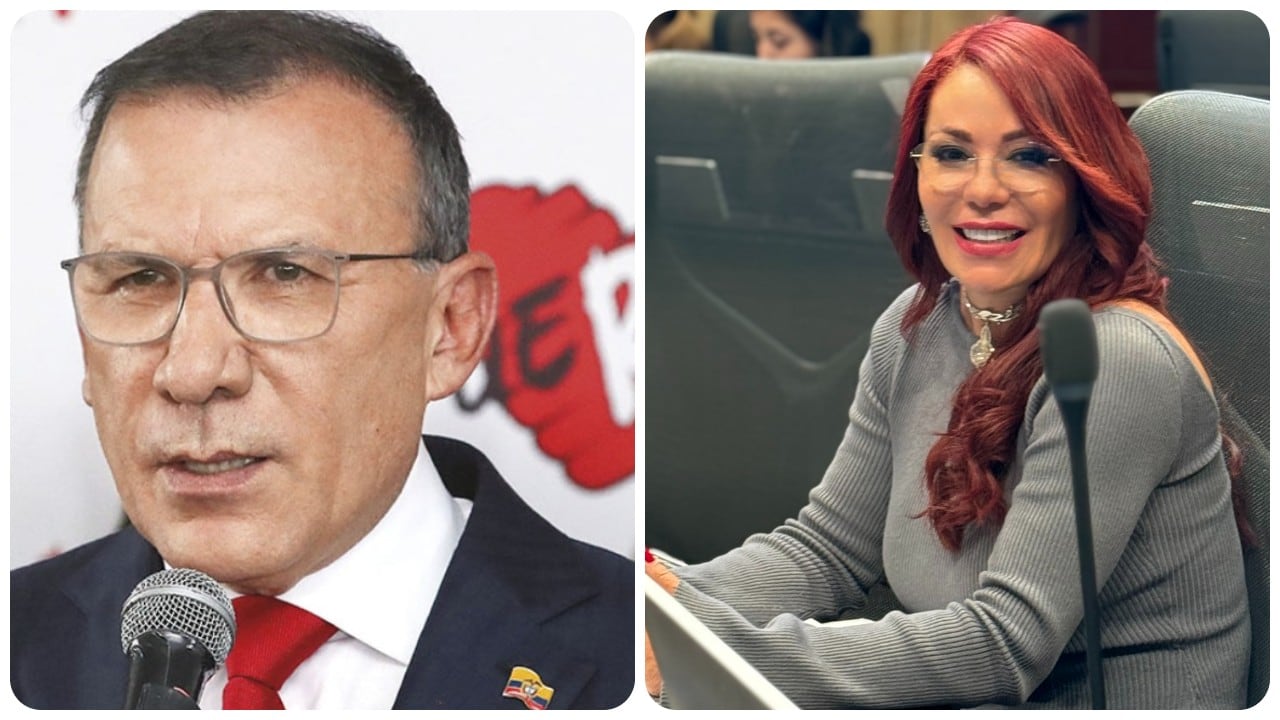 Roy Barreras y Gloria Arizabaleta.