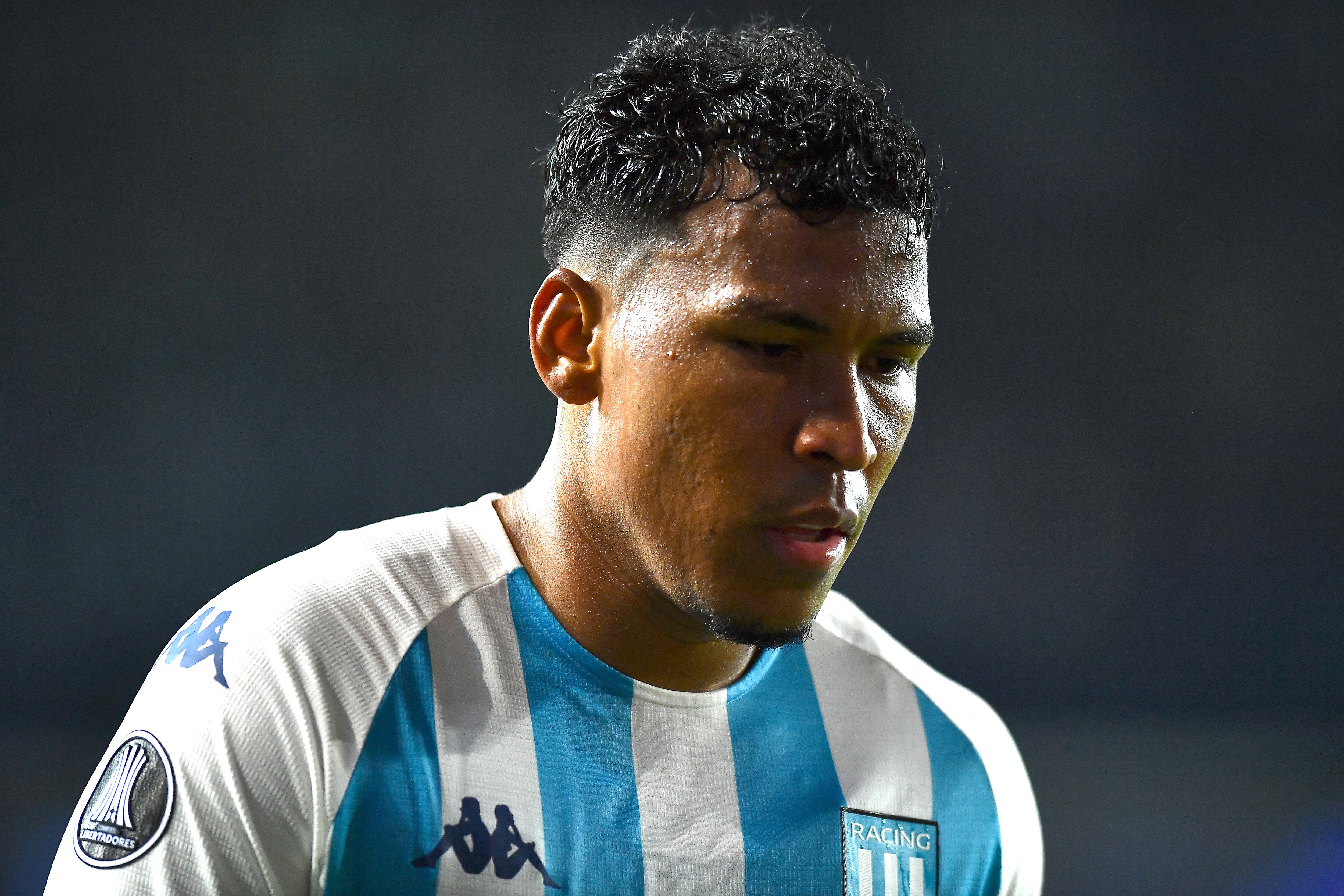 Roger Martínez, delantero de Racing.