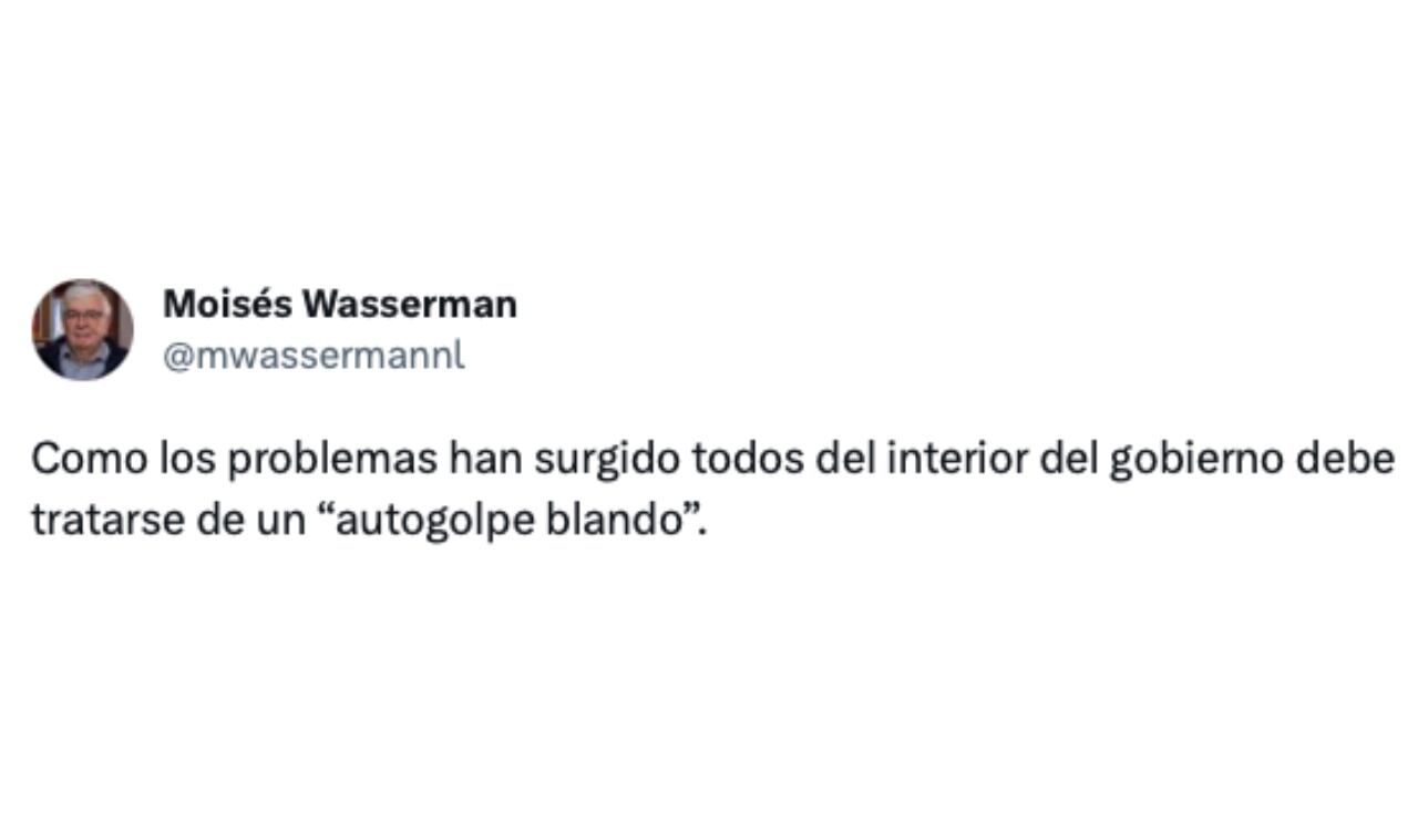 Moisés Wasserman aprovechó para enviarle un mensaje al gobierno Petro