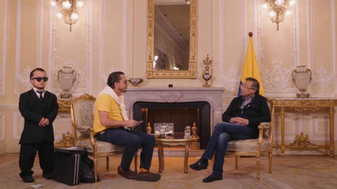 Petro habló de manera extendida con el comediante.