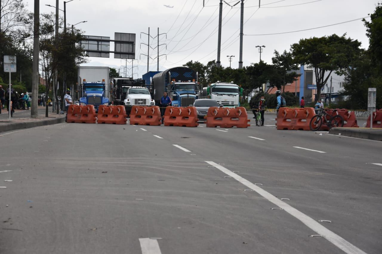Paro Nacional paro camionero bloqueos en las vías