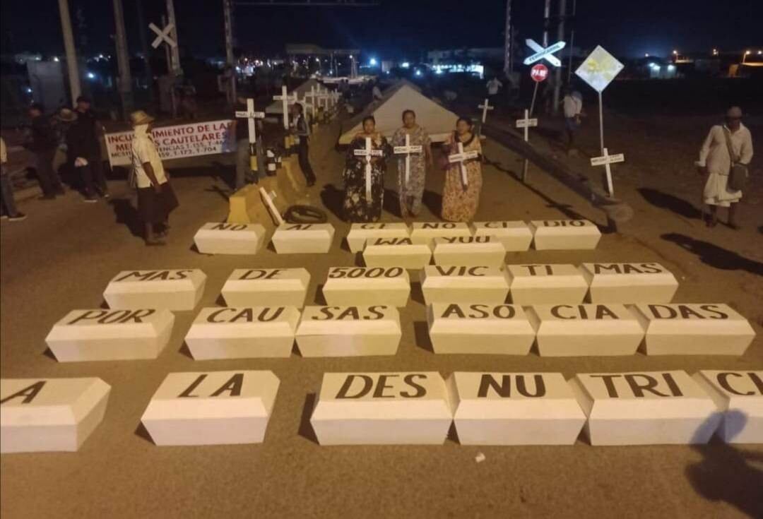 Ya han muerto tres niños este año por desnutrición.