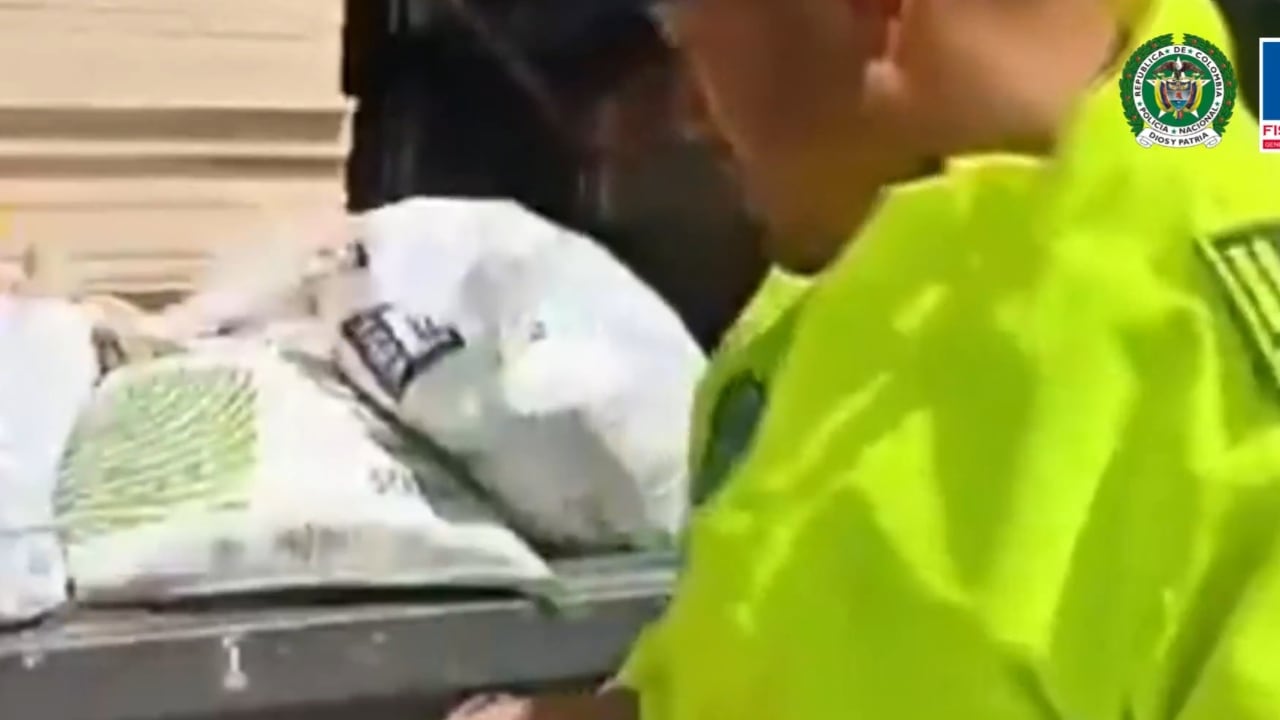 Este es el momento en el que la Policía realizó el hallazgo.