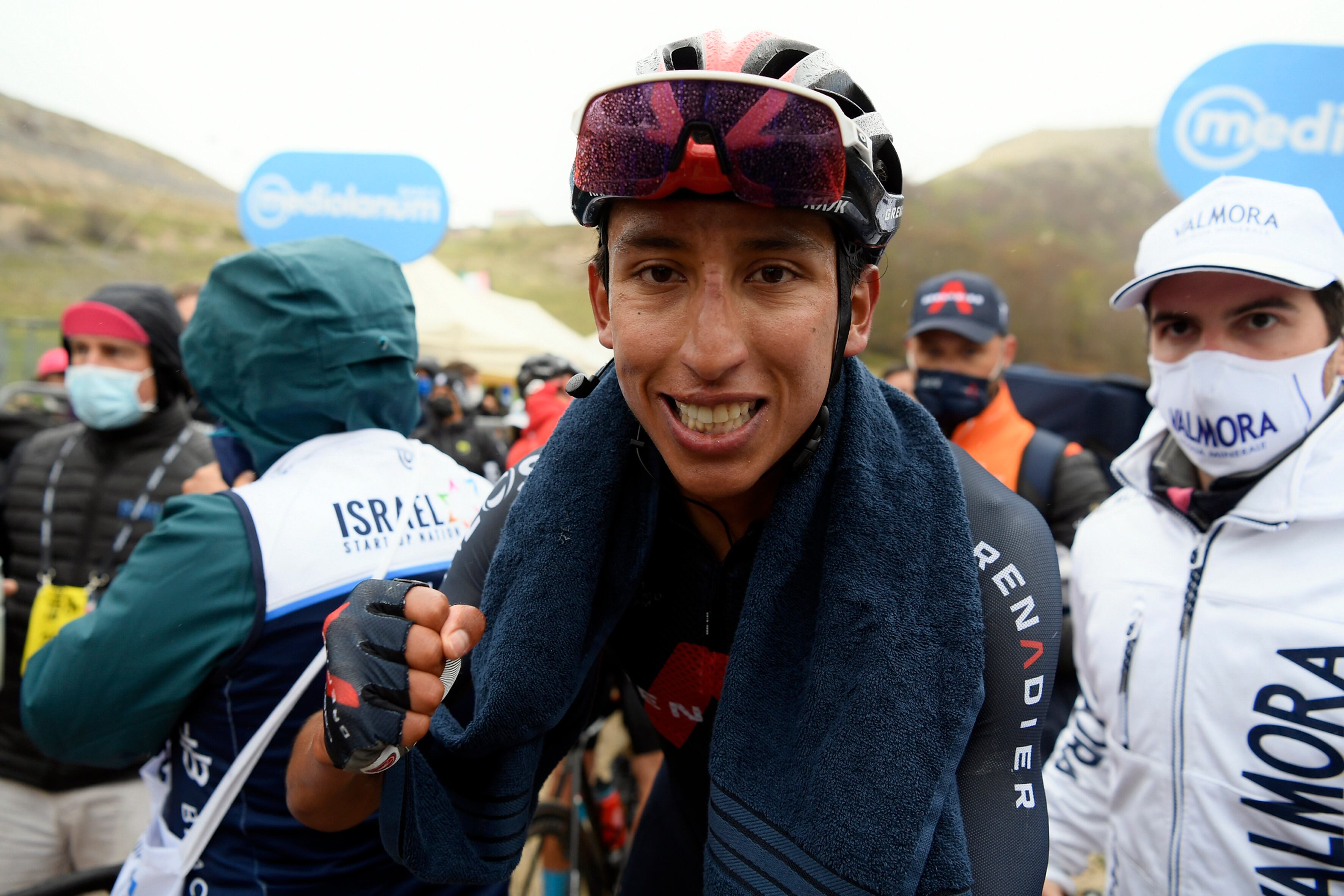 Egan Bernal en el Giro de Italia 2021