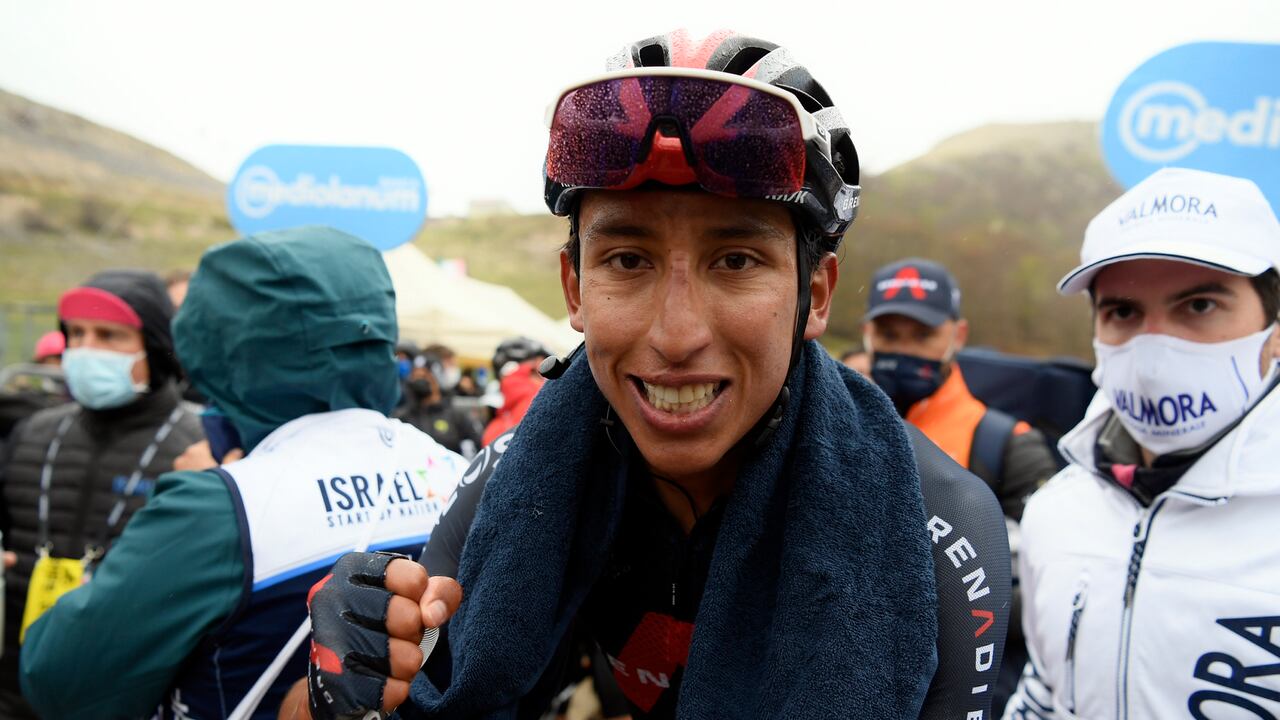 Egan Bernal en el Giro de Italia 2021
