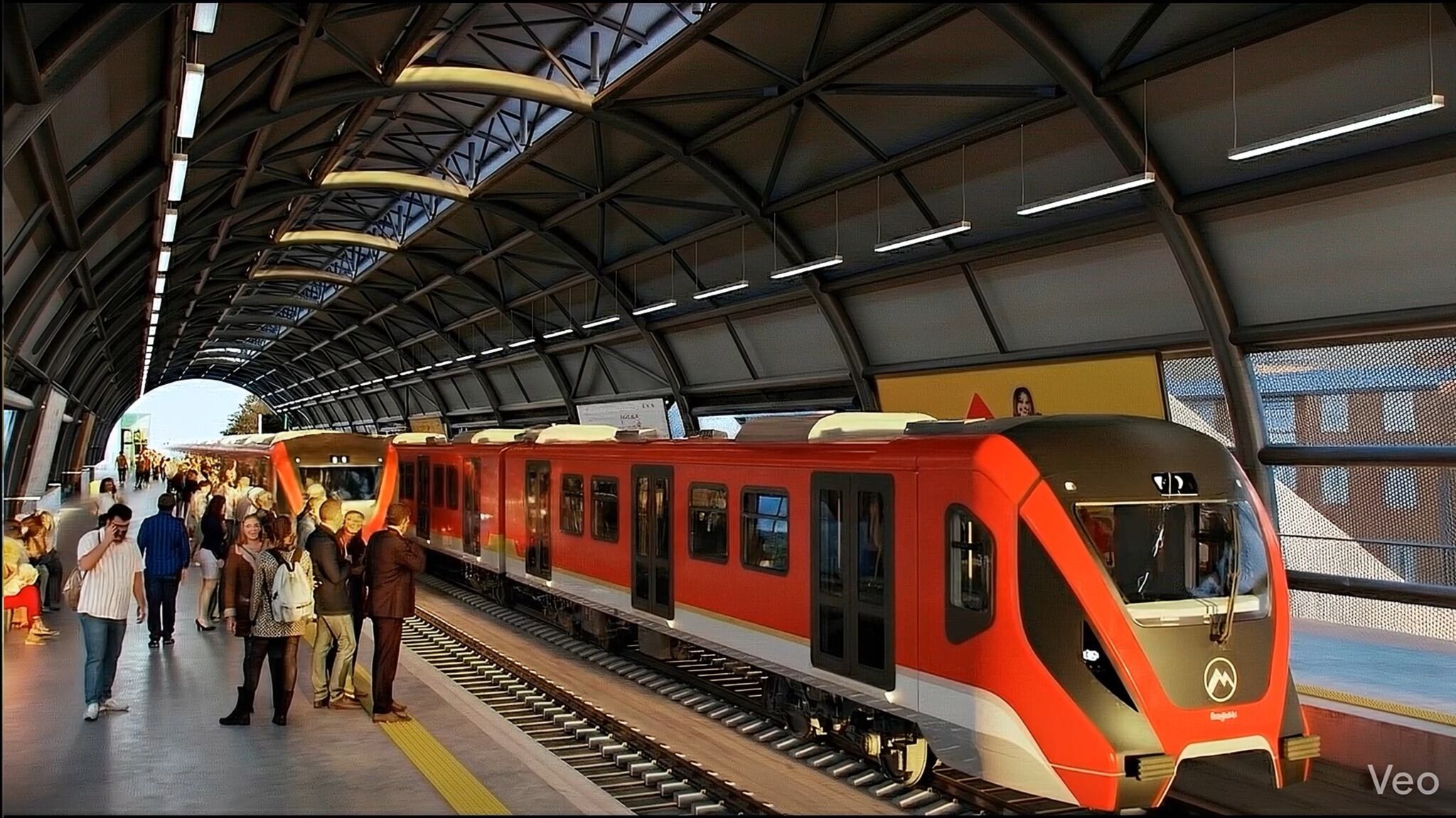 Render de la línea 2 del Metro de Bogotá