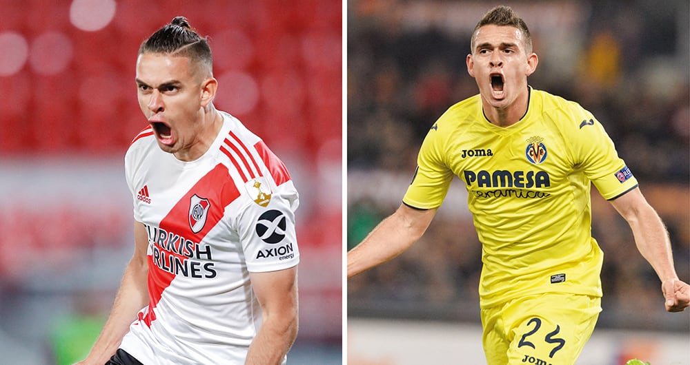  Con el River de Argentina, Borré fue goleador y consiguió cuatro títulos, entre ellos, la Copa Libertadores. En el Villarreal de España no tuvo buenas oportunidades.