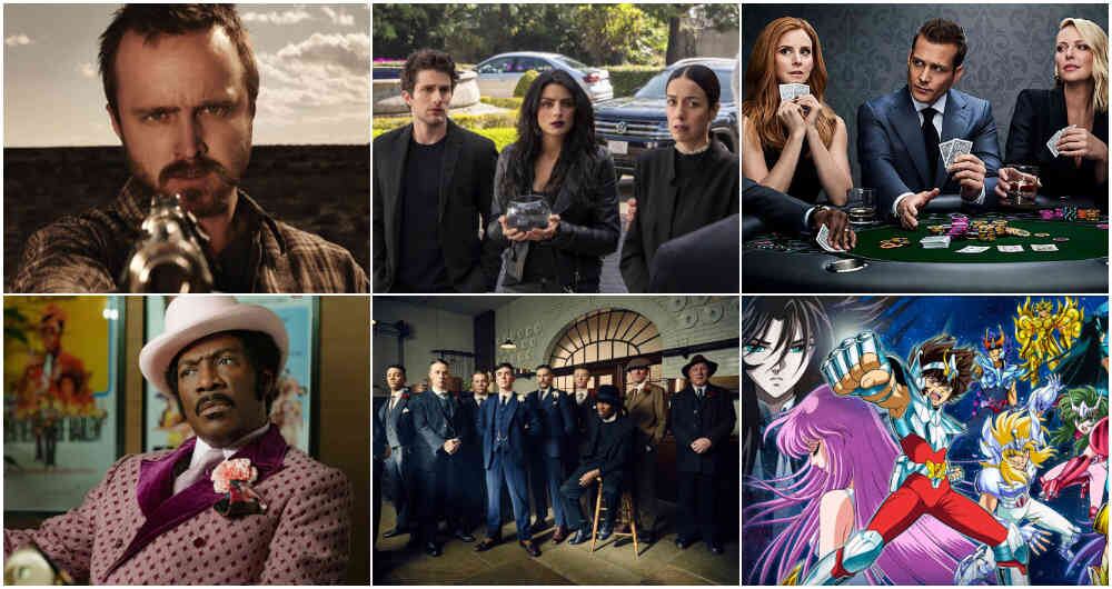 La película de Breaking Bad, la nueva temporada de La casa de las flores, el final de Suits, la película de Eddie Murphy, el regreso de Peaky Blinders y Los caballeros del zodiaco llegarán a Netflix en octubre