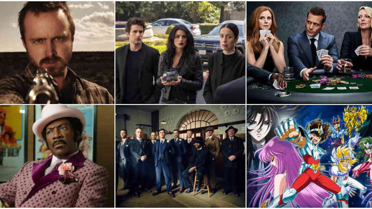 La película de Breaking Bad, la nueva temporada de La casa de las flores, el final de Suits, la película de Eddie Murphy, el regreso de Peaky Blinders y Los caballeros del zodiaco llegarán a Netflix en octubre