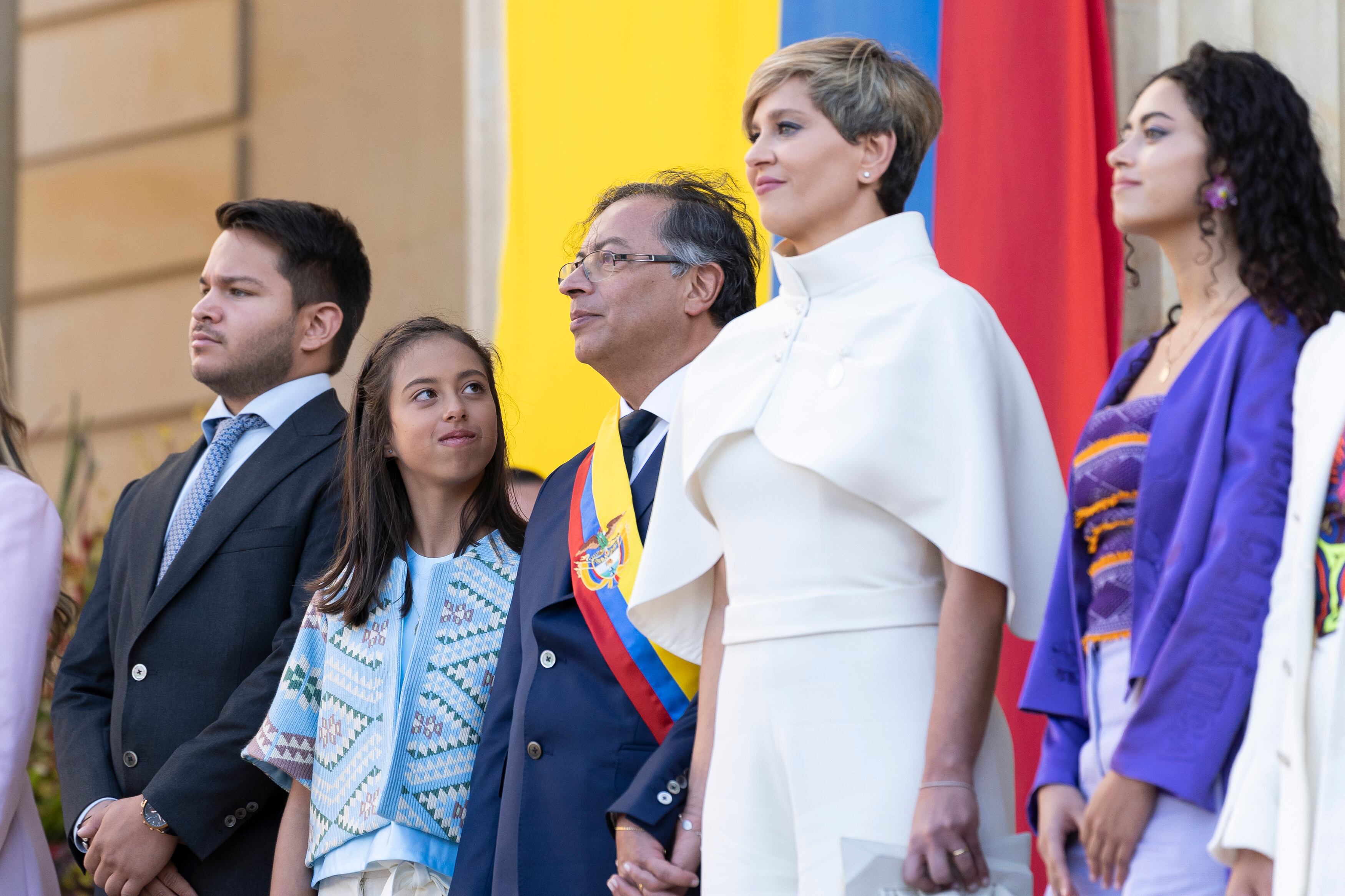 Veronica Alcocer, Sofia Petro, familia presidencial