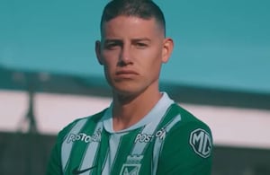 James Rodríguez es presentado en Nacional