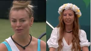 Sandra Muñoz y Mafe Walker en La casa de los famosos