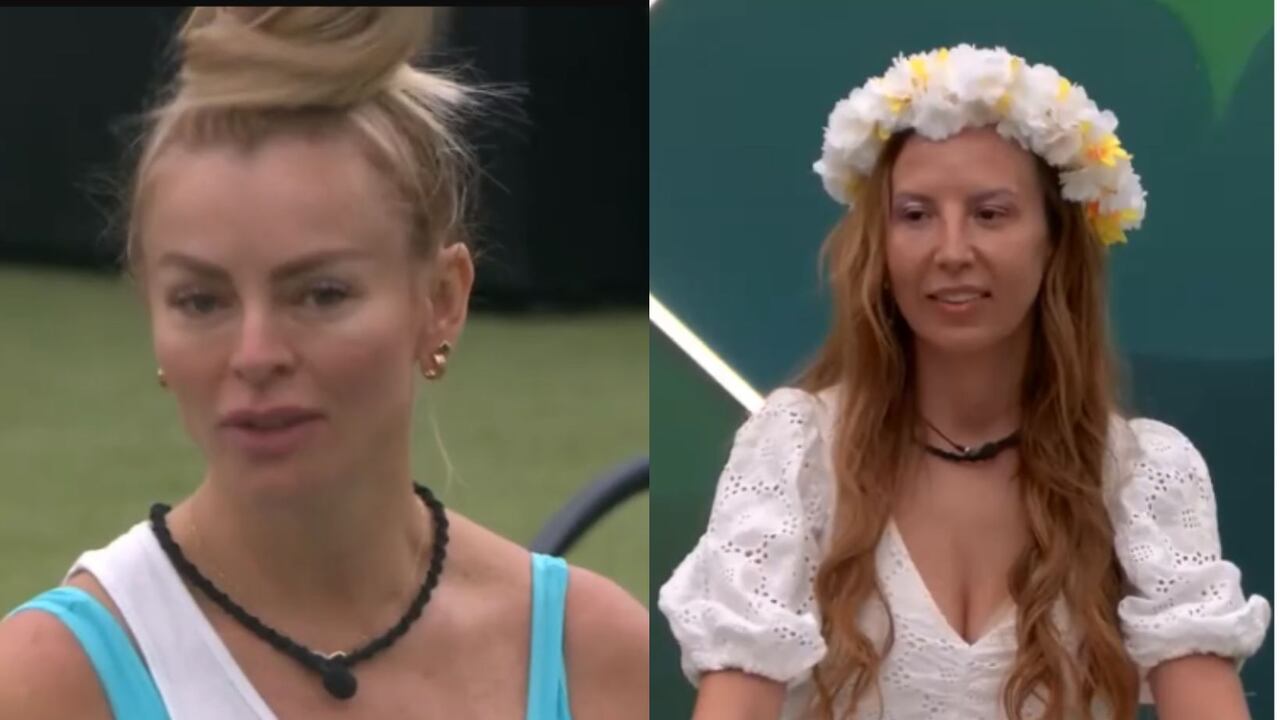 Sandra Muñoz y Mafe Walker en La casa de los famosos