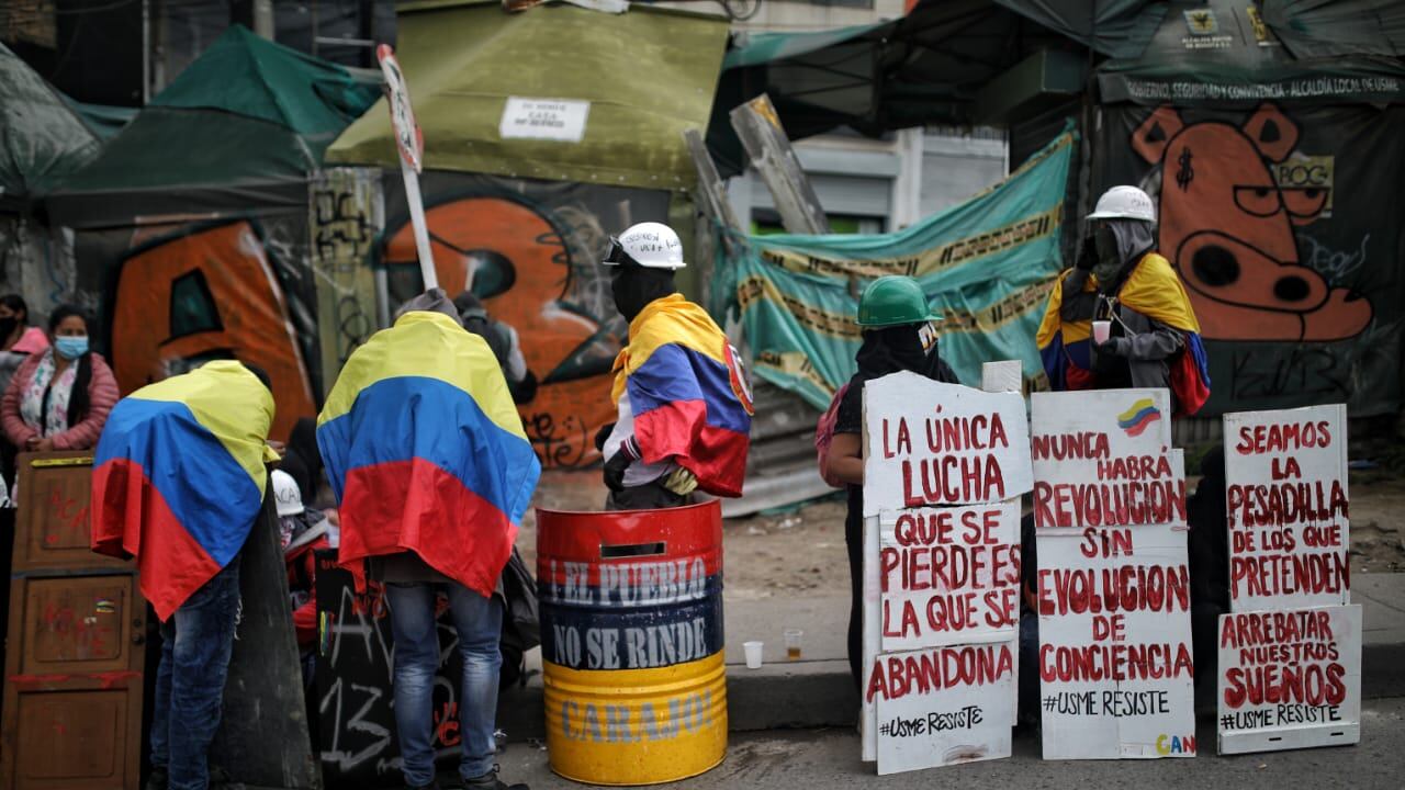 Paro Nacional, 28 de mayo. Bogotá.
Foto: Esteban Vega La-Rotta.