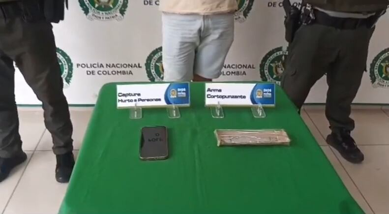 Las pertenencias de la víctima fueron recuperadas.