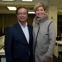 Gustavo Petro y Verónica Alcocer