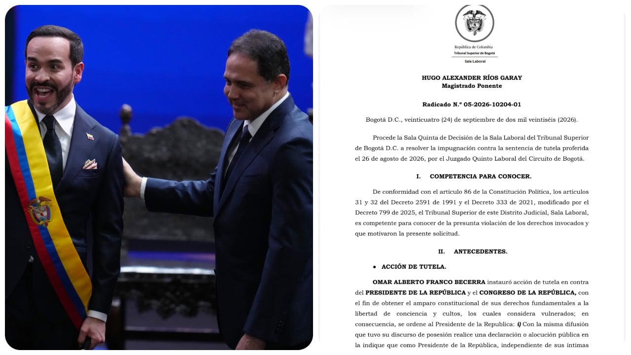 El presidente del Senado, Honorio Henríquez, durante la posesión de Abelardo De La Espriella y la decisión judicial.