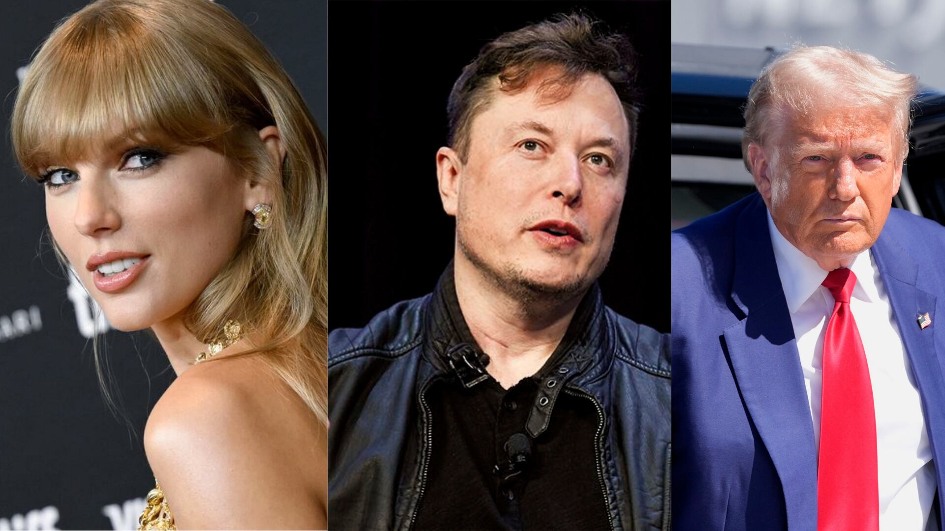 Donald Trump, Elon Musk y Taylor Swift son las figuras públicas más representadas en 'deepfakes' este año.