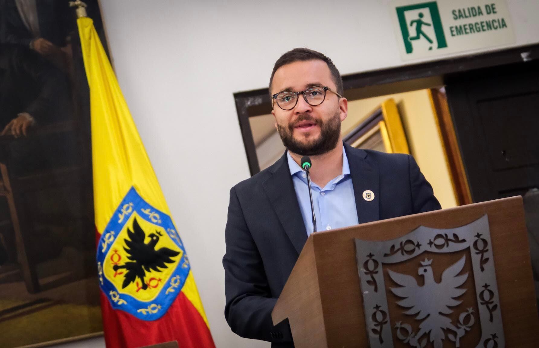 Andrés Barrios, concejal de Bogotá.